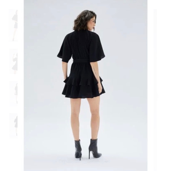 FATIMA FRILL MINI DRESS BY MINKPINK - Picture 4 of 7